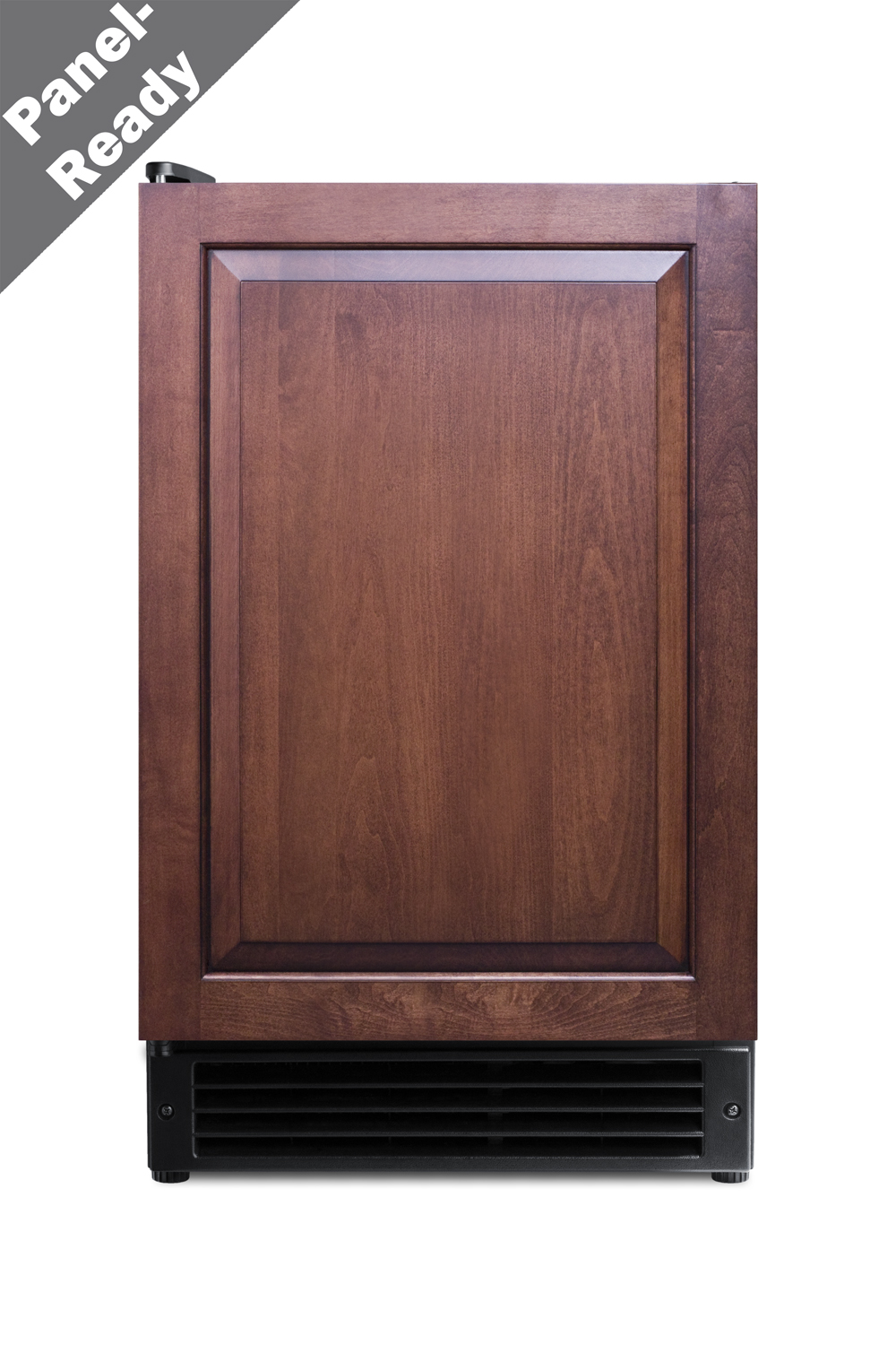 Built-in undercounter manual defrost icemaker with panel-ready door; no drain required